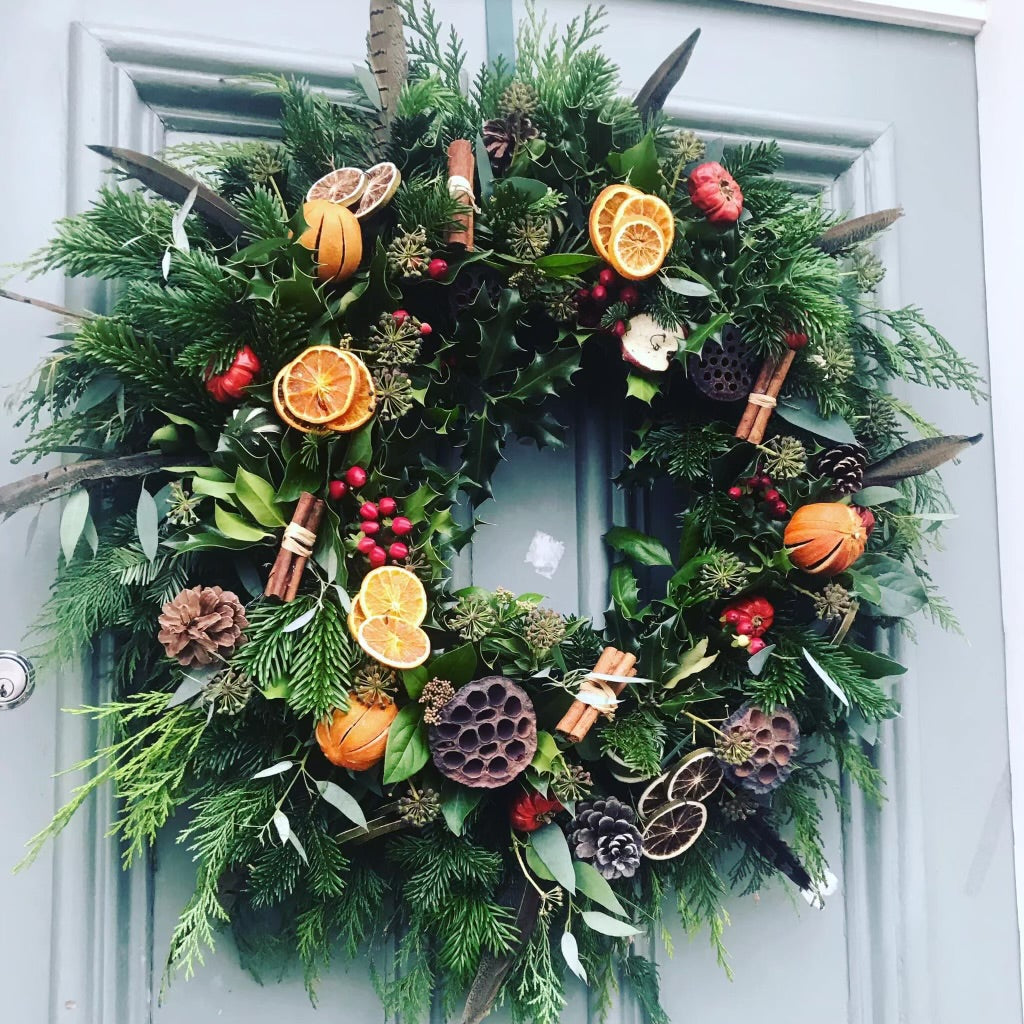 Luxury Christmas Wreath Making Evening