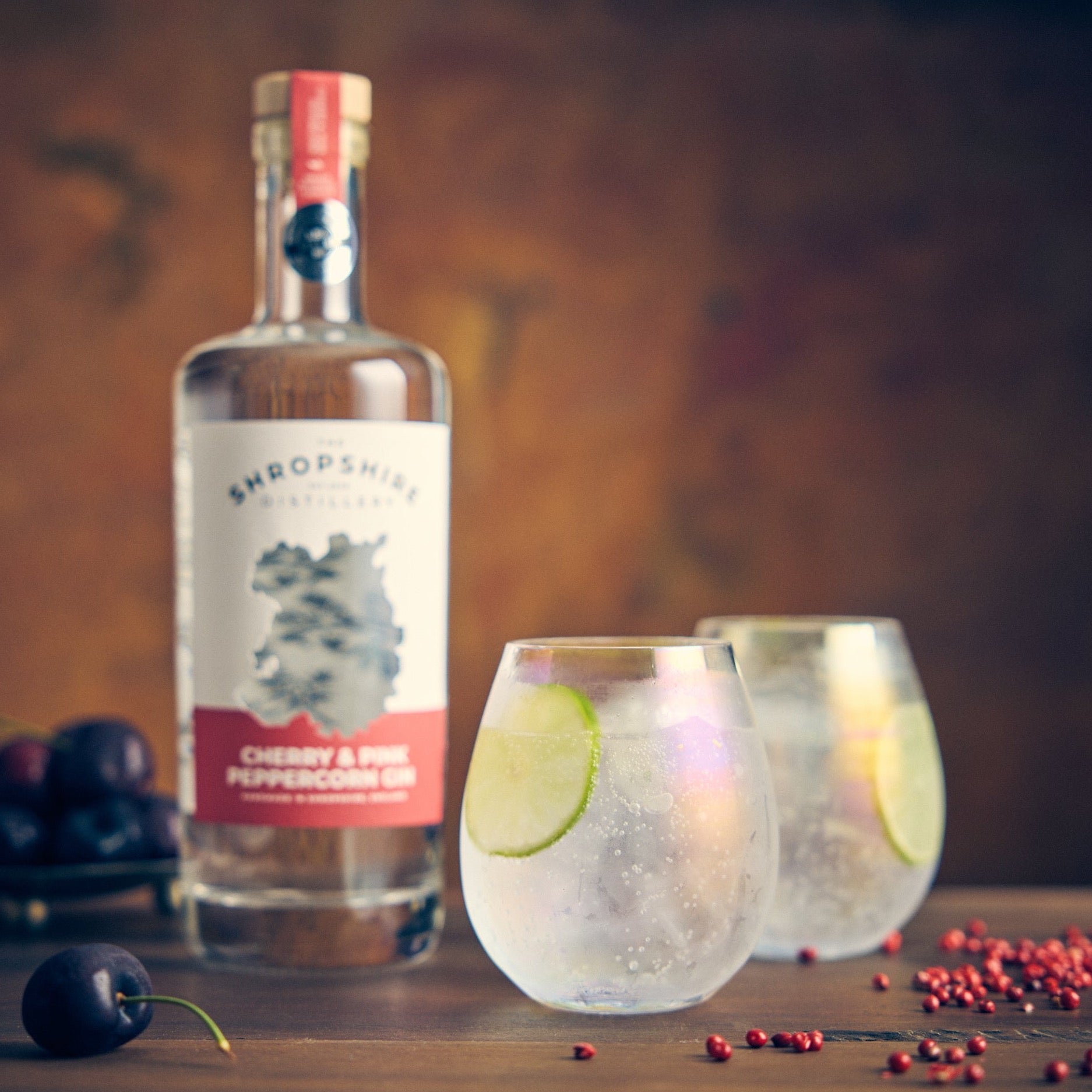 Cherry & Pink Peppercorn Gin