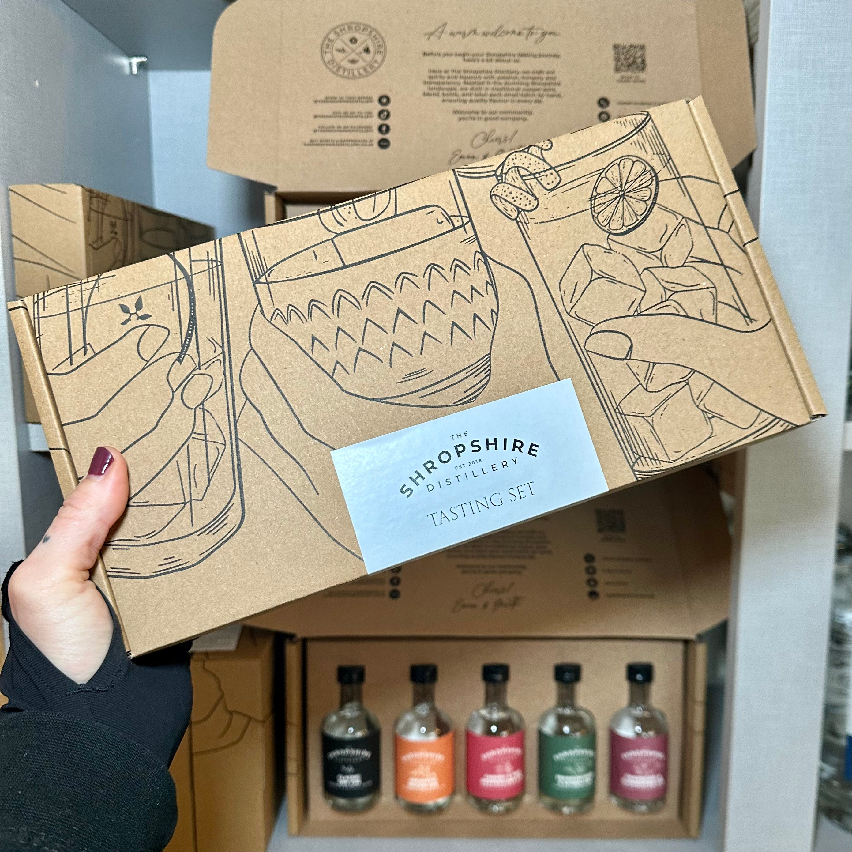 Shropshire Distillery Gin & Vodka Tasting Set