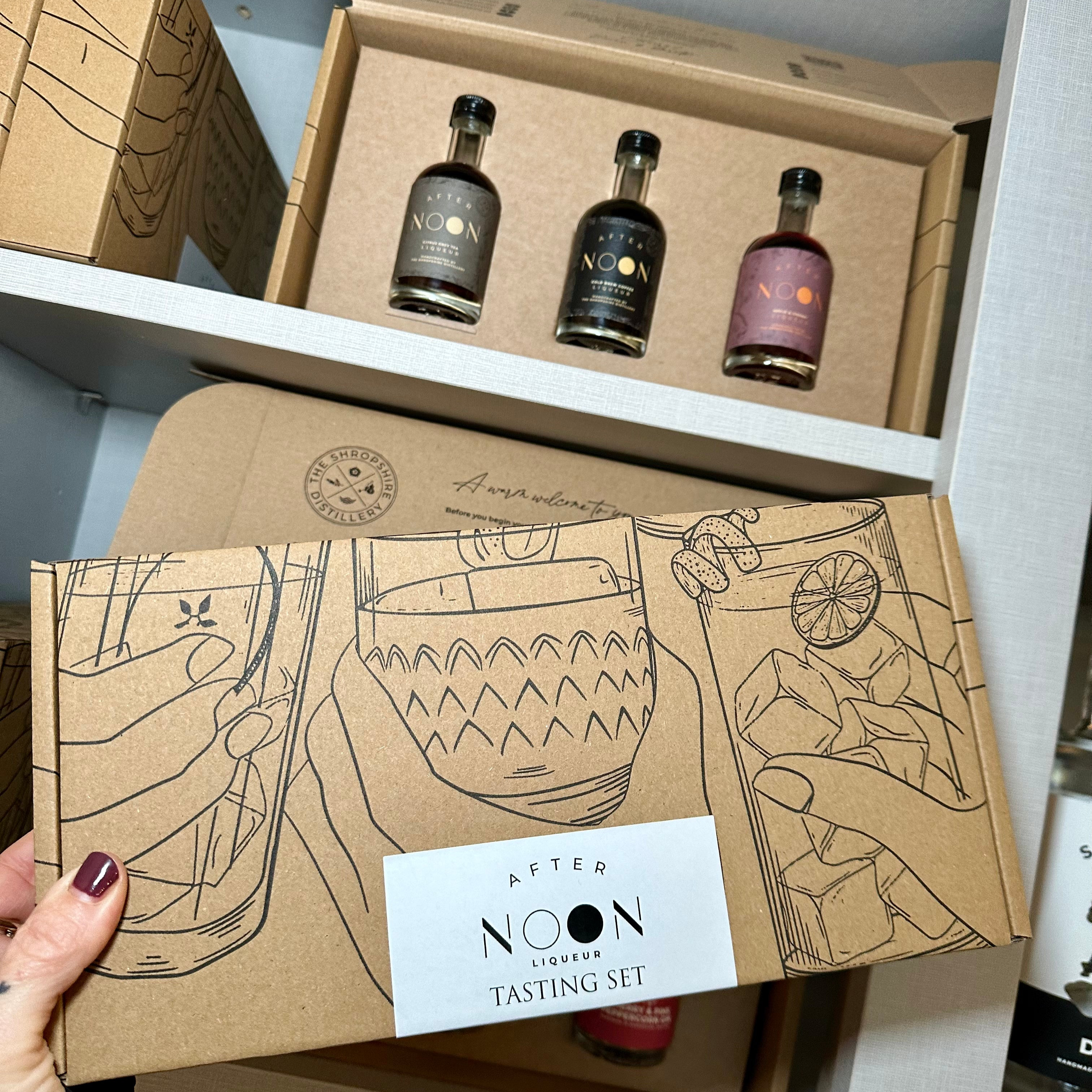 AFTER NOON Liqueurs Tasting Set