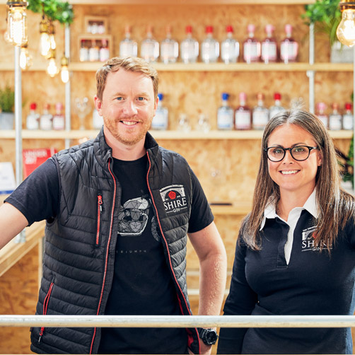 Husband and wife team founded The Shropshire Distillery