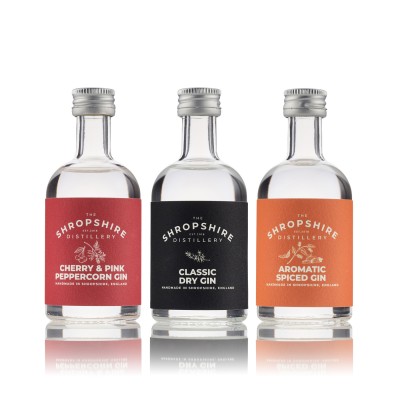 5cl Shropshire Gin Collection Box